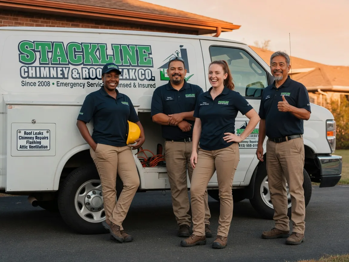 Chimney flashing repair company in Garden City, MI